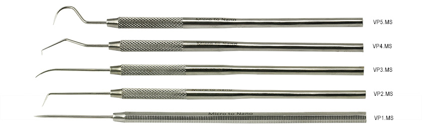 52-001077.jpg Value-Tec set with 5 probes (VP1/VP2/VP3/VP4/VP5) in plastic pouch, 410 stainless steel