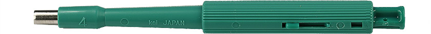 Integra Miltex Biopsy Punch Handstanze mit Auswurfmechanismus, Ø 4,0 mm, grün/grün