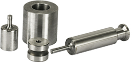 Micro-Tec TPD6 Tablet Punch Die kit for Ø6mm tablets, carbon steel