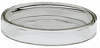 Micro-Tec Borosilikatglas-Petrischale mit Deckel, 100 mm Durchmesser