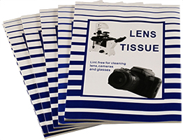 Premium quality Micro-Tec optical lens paper tissue for optical instruments cleaning and EM laboratory applications