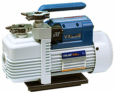 Value VRI-2 dual stage rotary vacuum pump 2m3/hr, KF16, 230v/50Hz