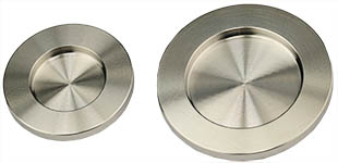 EM-Tec blank flange, 304 stainless steel