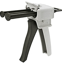 Dispenser gun for 50ml two component epoxy cartridge, 1:1/2 ratio, compatible with Hysol 1C-LV 50ml cartridge