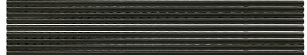 Technical grade carbon rods 6.15mm x 305mm long, grade T-S