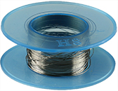 Tungsten evaporation/heating wire, 0.2mm diameter x 10 meter L, 99.5% purity