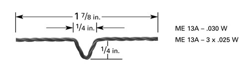 Micro-Electronics evaporation filament source ME13A, Tungsten