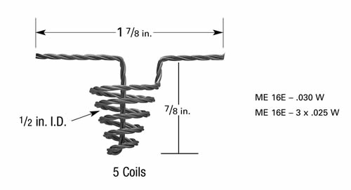 Micro-Electronics Verdampferwendel ME16E, Wolfram